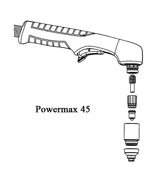 Location Plasma triphasé HYPERTHERM Powermax 45 XP