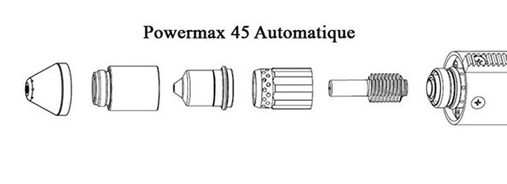 Location Plasma triphasé HYPERTHERM Powermax 45 XP
