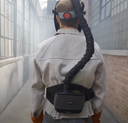 Système de filtration motorisé et ventilé AIRMAX+ avec Cagoule TRANSLIGHT FLIP 455
