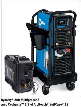 Poste TIG AC/DC MILLER 400V DYNASTY 300 Multiprocédés