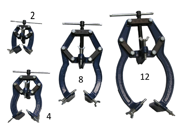 Clamp extérieur EZ, plage réglage 115 à 203 mm (4,5  à 8 )