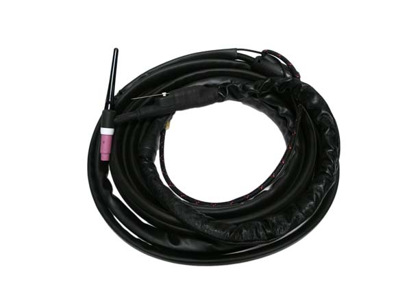 Torche TIG SR 17 Gaz, à lamelle, 125A-140A, manchette cuir