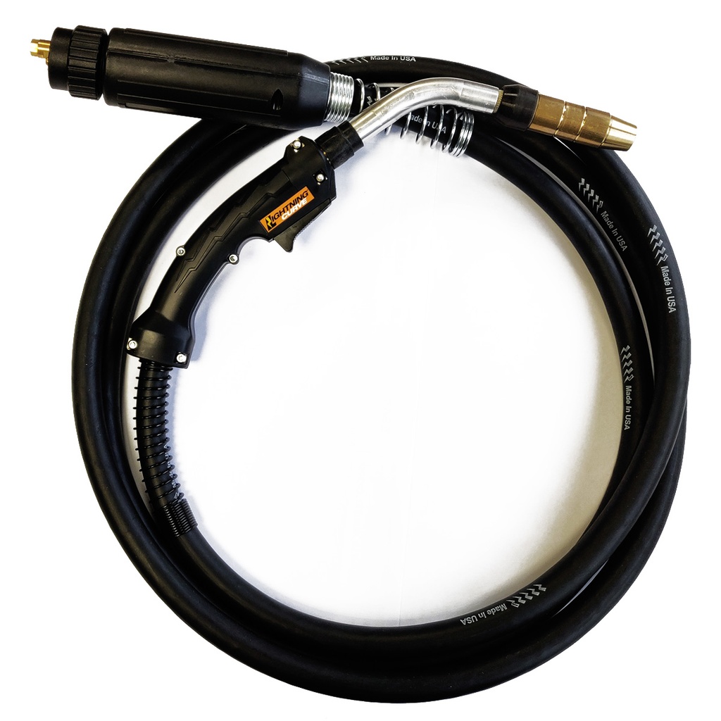 Torche MIG BERNARD 450A, gaine Alu Euro Air