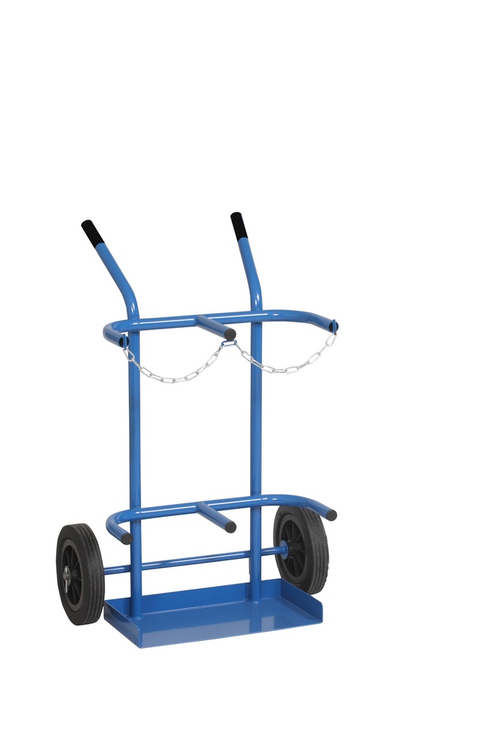 Chariot porte-bouteilles Flamme sur roues B20 (2x4.6m³)