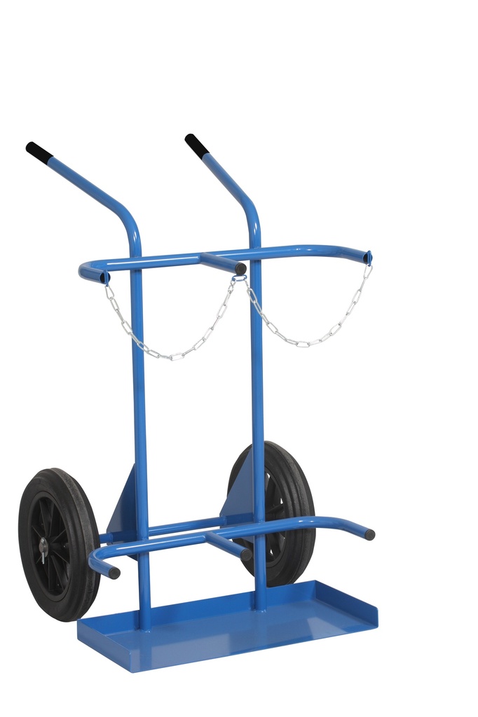 Chariot porte-bouteilles Flamme sur roues B50L (1x10m³+35kg)