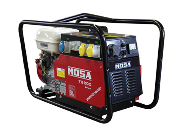 Groupe de soudage MOSA Essence TS 200 BS/EL CC 3000 Tr/min