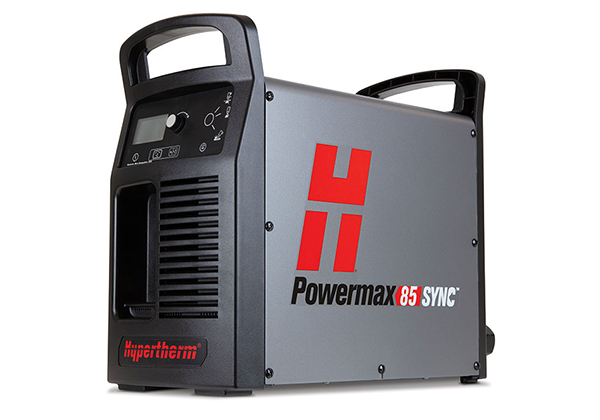 Plasma HYPERTHERM Powermax 85 SYNC 400 V Torche manuelle 75° Longueur 7.50m