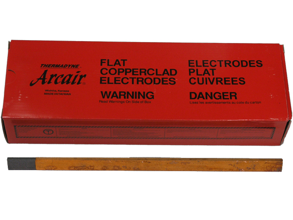 Electrode de Gougeage ARCAIR plate 16x4.8mm Long. 305 mm