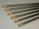 Electrode Tungstène Lanthane 1,5% 150mm (étui de 10u)