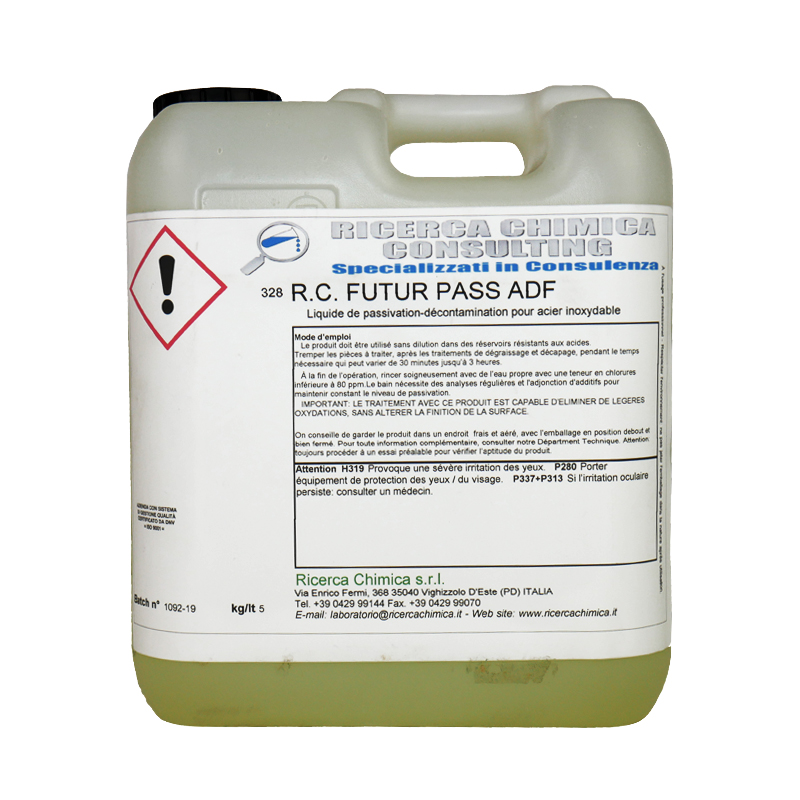 Liquide de passivation Non Toxique "RC FUTUR PASS ADF"