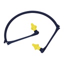 Bouchons anti-bruit PU coniques jetables avec arceau pliable (24dB)